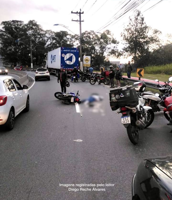 Motociclista morre em acidente na Rodovia Castello Branco, em