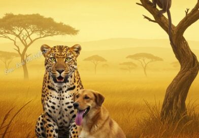 O velho Cão, a Onça e o Macaco