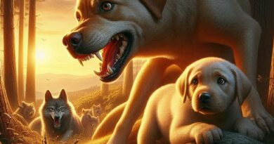 🐶 A Fábula da Cadela e do Seu Filhote