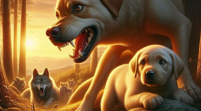 🐶 A Fábula da Cadela e do Seu Filhote