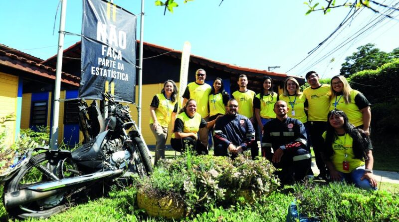 Santana de Parnaíba promove ações do Maio Amarelo para um trânsito mais seguro na cidade