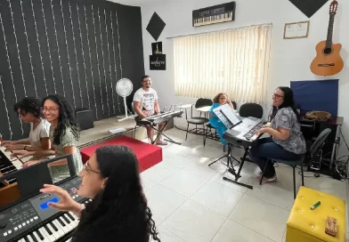 Carapicuíba oferece curso gratuito de Prática de Banda para jovens