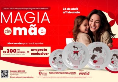 Parque Shopping Barueri realiza campanha de Dia das Mães em parceria com a Coca-Cola