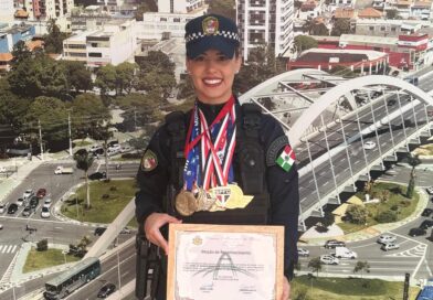 Mais de 300 medalhas e uma carreira dedicada à segurança pública: Fernanda Nogueira Silva é homenageada pela Câmara de Osasco.