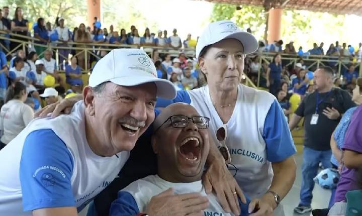 Prefeito de Barueri Beto Piteri participou da Caminhada Inclusiva