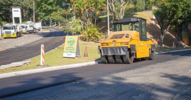 Prefeitura avança com recapeamento no Centro de Barueri