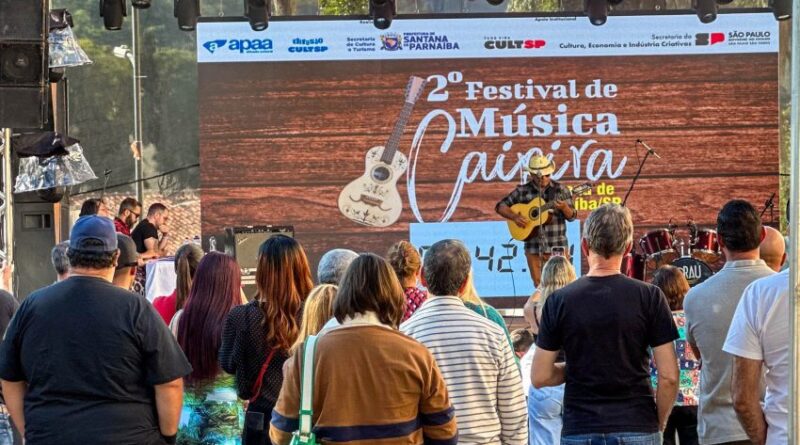 3º Festival de Música Caipira está com inscrições abertas até 19 de junho em Santana de Parnaíba