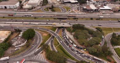 A partir de segunda (27), Trevo de Alphaville terá intervenções noturnas para obras estruturais