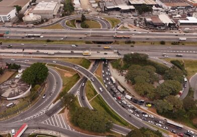 A partir de segunda (27), Trevo de Alphaville terá intervenções noturnas para obras estruturais