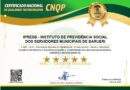Instituto de Barueri recebe reconhecimento máximo por excelência na gestão previdenciária
