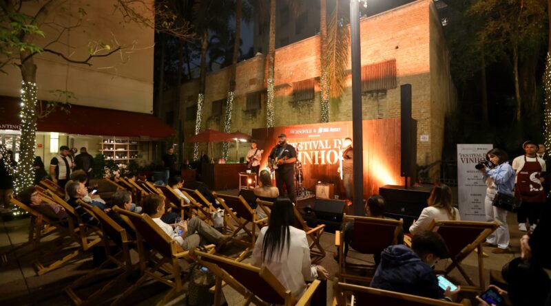 Festival de Vinhos Pátio Higienópolis reúne vinhos, gastronomia e música ao vivo