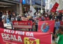 Manifestação pelo fim da escala 6×1 ocupa Calçadão de Osasco nesta segunda-feira (10)