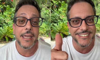 Lúcio Mauro Filho fala pela primeira vez sobre diagnóstico de câncer no intestino