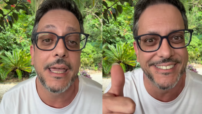 Lúcio Mauro Filho fala pela primeira vez sobre diagnóstico de câncer no intestino