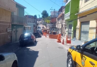 Linhas T411 e T412 têm alteração temporária de rota durante obra da Sabesp