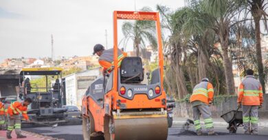 Barueri recapeia vias do Centro e Maria Helena