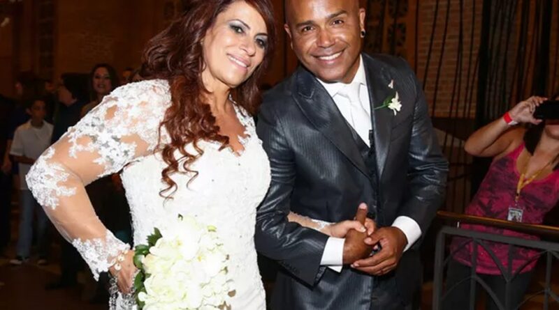 Rick e a esposa realizaram casamento dos sonhos na Basílica de Aparecida após 30 anos juntos