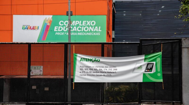 Atenção, eleitores de Barueri: confira se seu local de votação mudou nas eleições de 2026