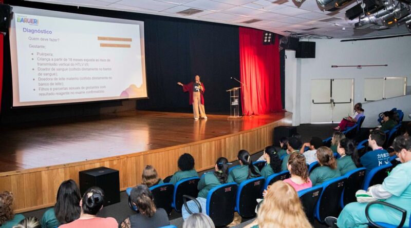 A Secretaria de Saúde de Barueri promoveu seminário para atualizar profissionais sobre HIV, sífilis, HTLV e outras ISTs