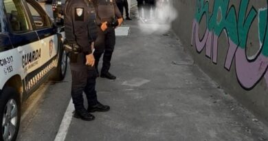Centro Integrado de Monitoramento de Barueri flagra pichação sem autorização