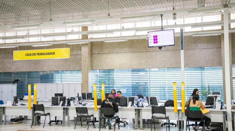 Casa do Trabalhador oferece 36 vagas de emprego a partir desta terça (13)