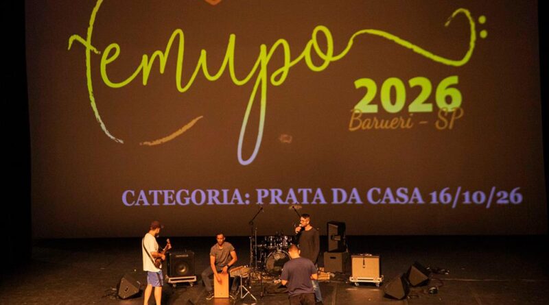Femupo começa hoje (16) com noites de música autoral em Barueri