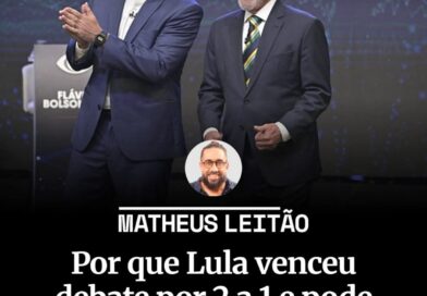 Lula venceu o debate por 2 a 1 e pode ter conquistado indecisos Lula venceu o debate por 2 a 1 e pode ter conquistado indecisos