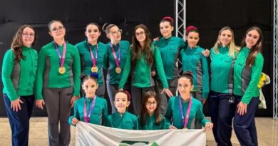 Colégio ARBOS conquista 12 medalhas em competições sul-americanas de ginástica acrobática