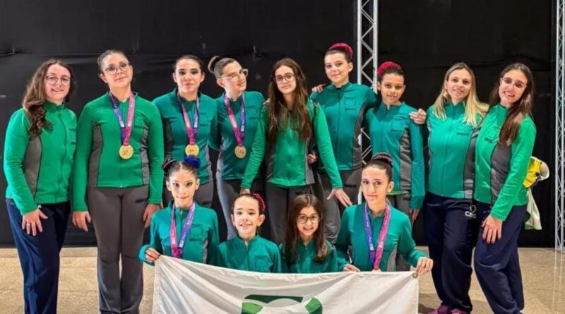 Colégio ARBOS conquista 12 medalhas em competições sul-americanas de ginástica acrobática