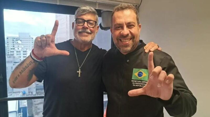 Alexandre Frota e Guilherme Boulos se encontram em São Paulo