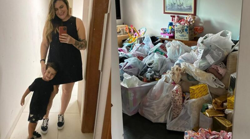 Mãe arrecada brinquedos em homenagem ao filho que morreu aos 3 anos: ‘Transformar a saudade em solidariedade’
