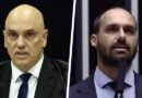 Moraes determina inclusão de nome de Eduardo Bolsonaro no banco de mandados de prisão