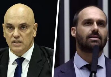 Moraes determina inclusão de nome de Eduardo Bolsonaro no banco de mandados de prisão